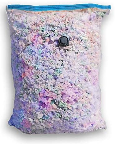 Fine High Density Shredded Memory Foam - Filler for Stuffing, Upholstery, Pil...