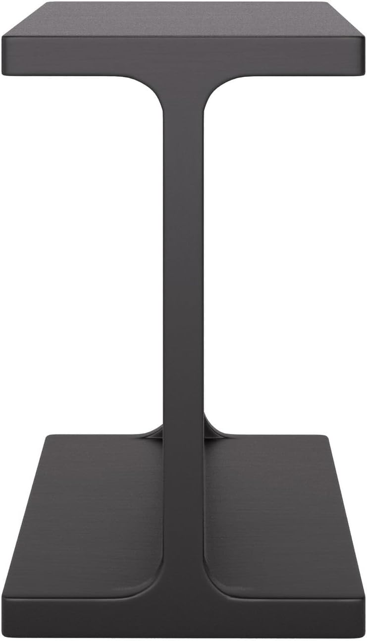 HomeStock Black Accent Table - Modern Side Table for Living Room & Bedroom