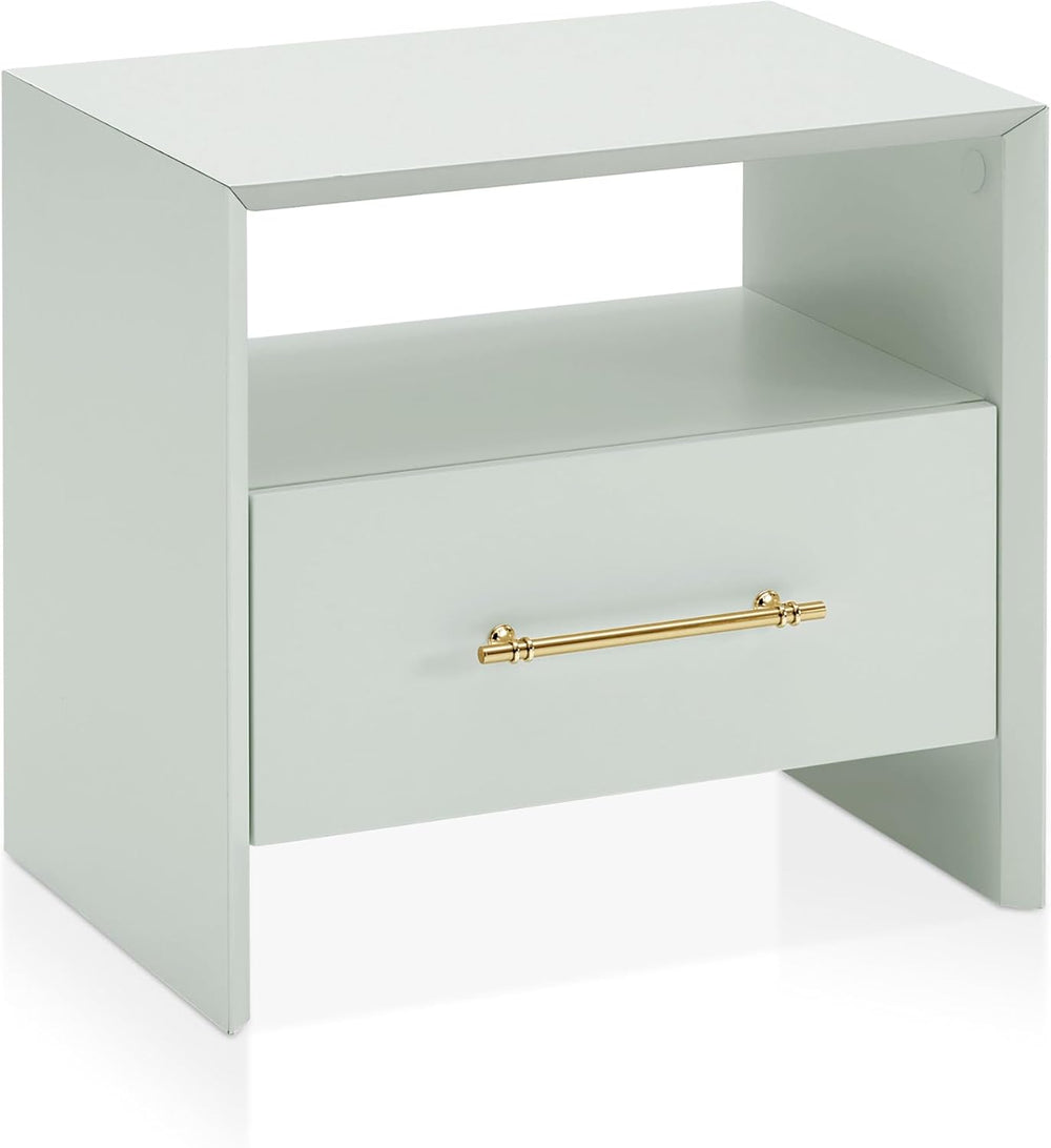 HOMES: Inside + Out Elle Modern 23-inch Rectangular End Table with Drawer and...