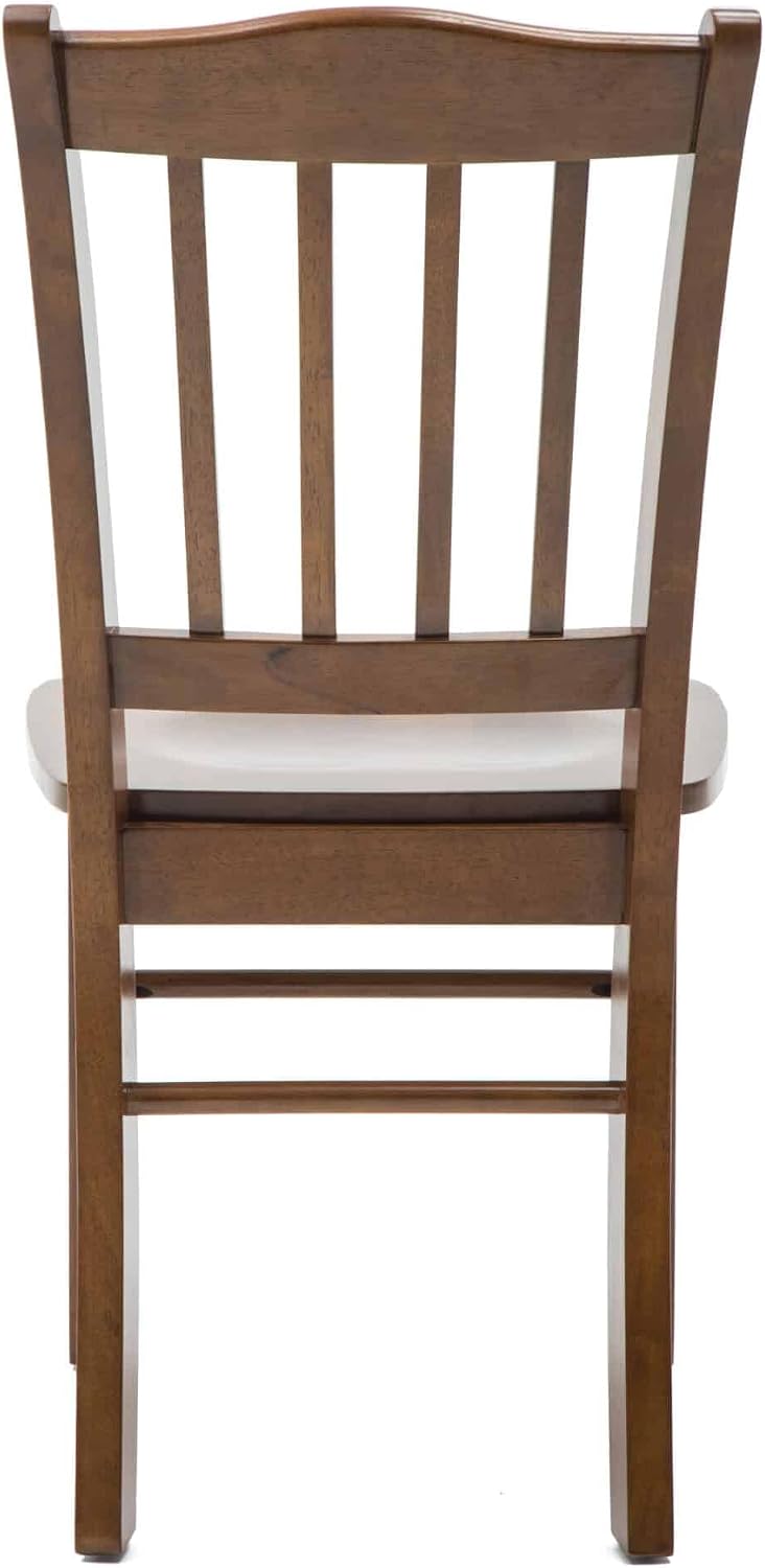 Boraam Shaker Dining Chairs, Set of 2 - Cocoa Walnut