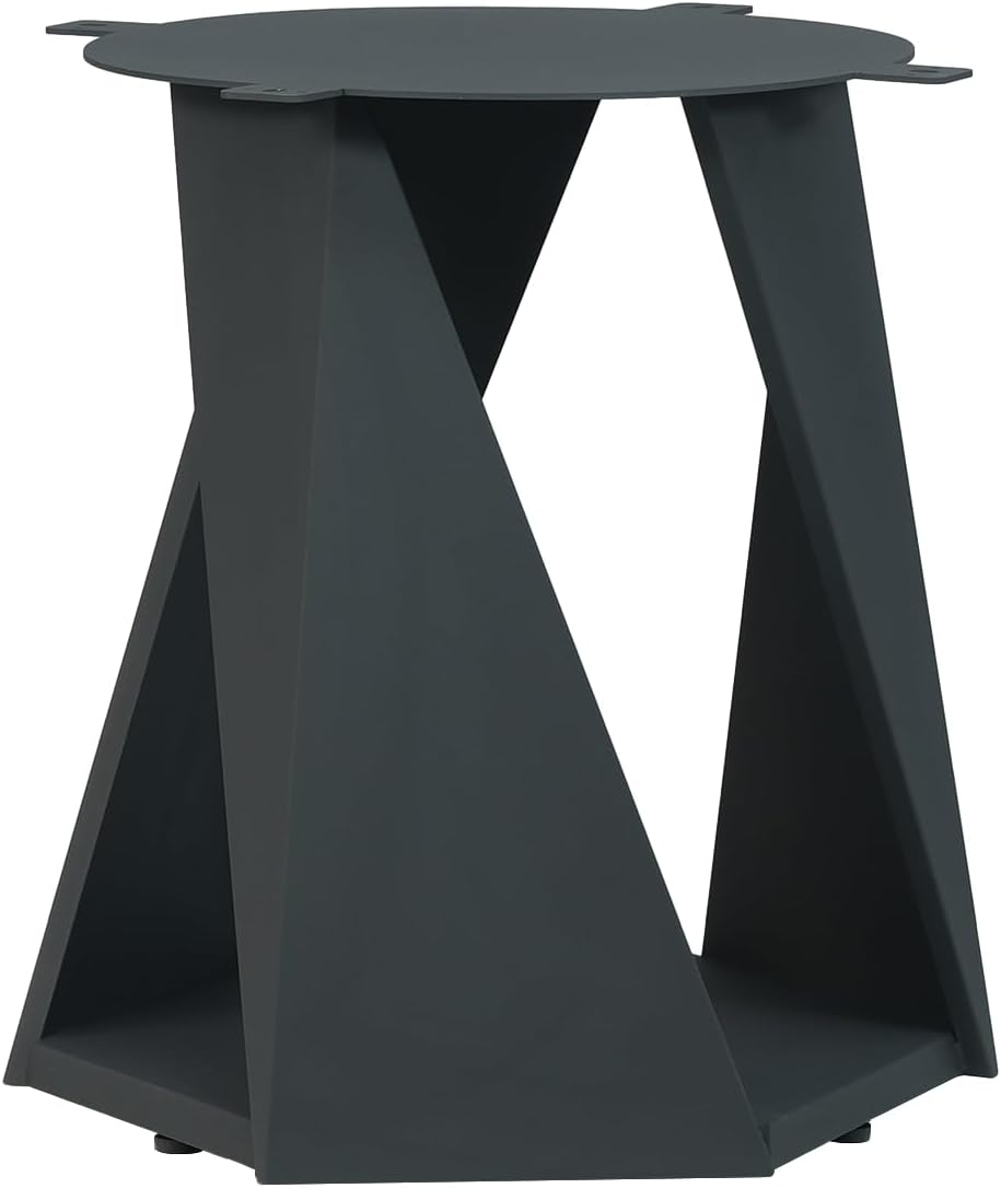 Montary 7 Piece Modern Dining Table Chairs Set of 6, Round 59" D Faux Ma...