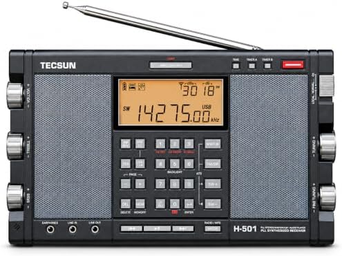 Tecsun H501 Digital Worldband AM/FM Shortwave Longwave Radio with SSB Recepti...