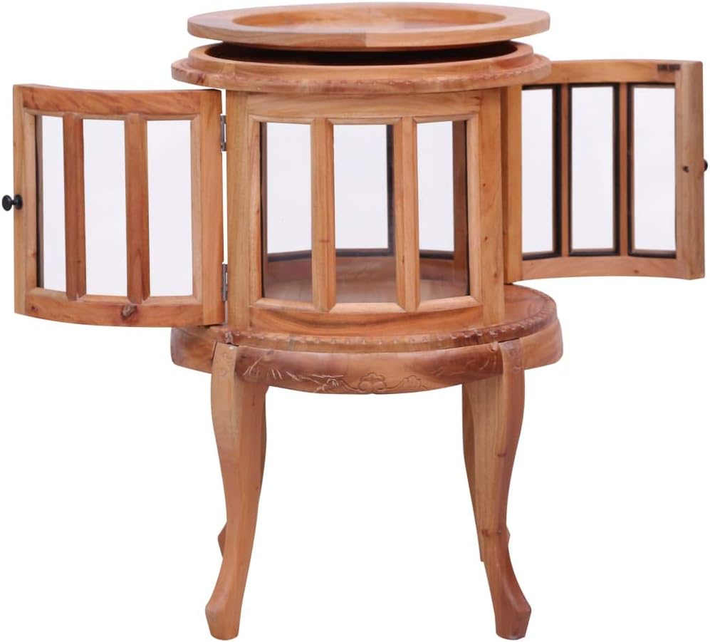 Vitrine Cabinet,Nightstand,Telephone Table,Bedside Sofa Table,for Living Room...