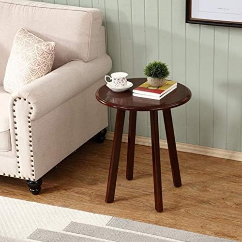 Telephone Table, Round Side Table,Sofa Coffee Table,American Wood Solid End T...