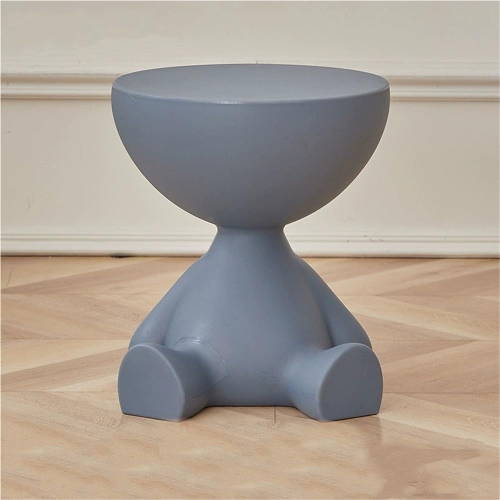 Cute Side Table, Round Sofa End Table with Hidden Storage, Versatile Nightsta...