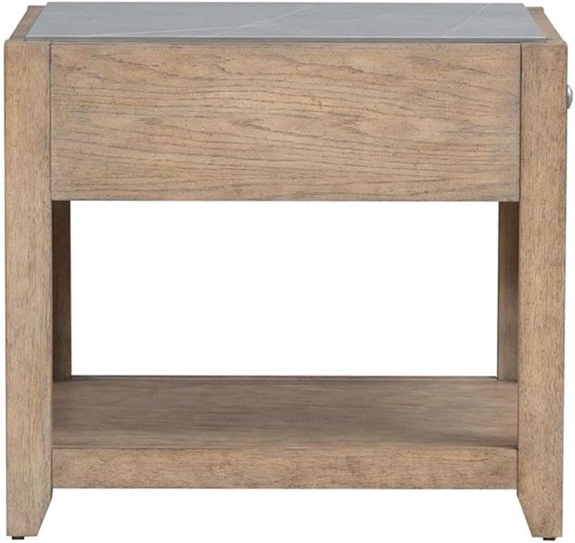 Pemberly Row 3-Piece Coffee Table Set, Rubberwood with Split Heart Cathedral ...