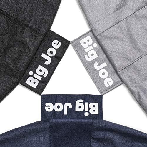 Big Joe Fuf XL Cover Only Machine Washable, Fog Lenox, Durable Woven Polyester