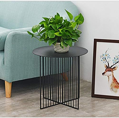 Telephone Table, Nordic Simplicity Sofa Side Table Round Metal Coffee Table T...