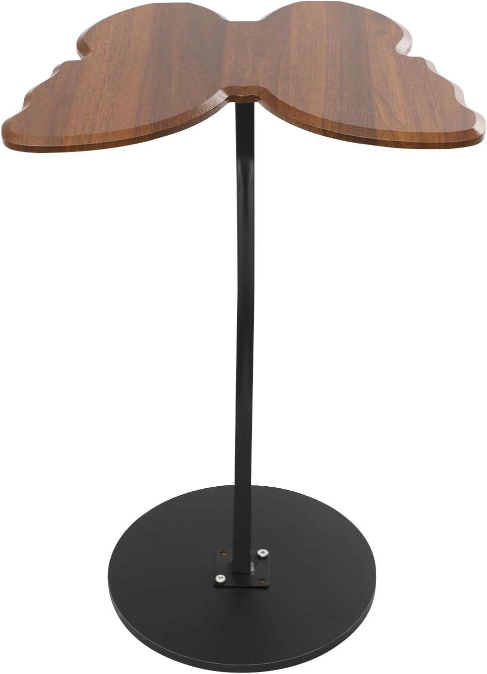 Side Table Butterfly Shape End Table, C-Shaped Small Coffee Tables Sofa Table...
