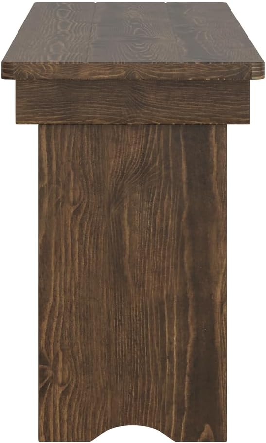 Flash Furniture Hercules 60x12 in Commercial Folding Bench, Rustic | Foldable...