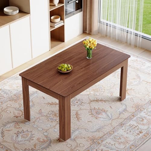 Extendable Dining Table for 4-10 People|59-87 Inch Rectangular Kitchen & ...