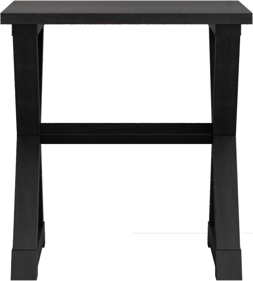 End Side Table, Modern Simplistic End Table, Night Stand, Open Shelf Design X...