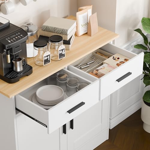 Buffet Cabinet with Storage - Buffets & Sideboards Kitchen Storage Cabine...