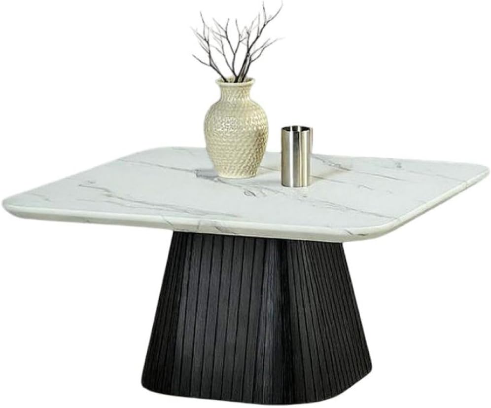 Contemporary Style 3pc Table Set Black Finish
