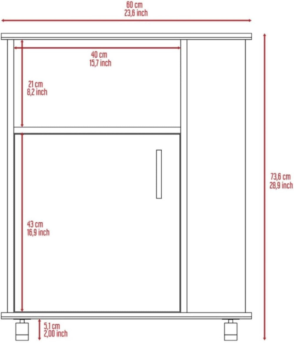 Clayton Kit Lower Microwave Cabinet