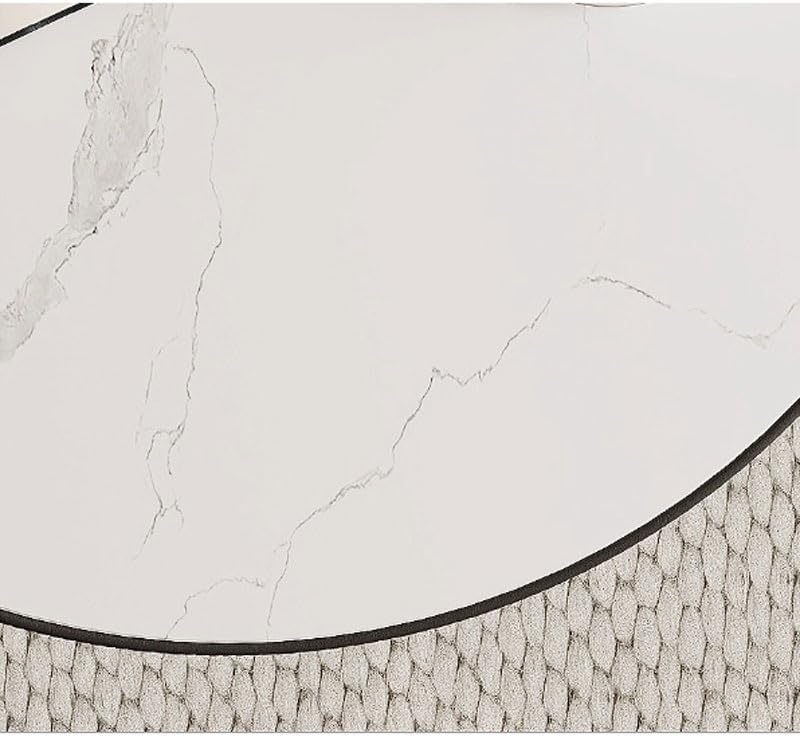 Rustic Side Table Movable Rock Slab Side Table Living Room Creative Multifunc...