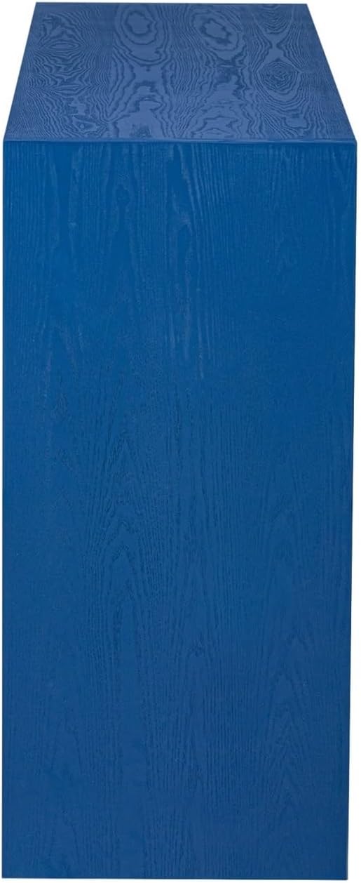 60" 3-Door Sideboard with 3 Drawers - Semi-Open Shelf & Center Semi-...