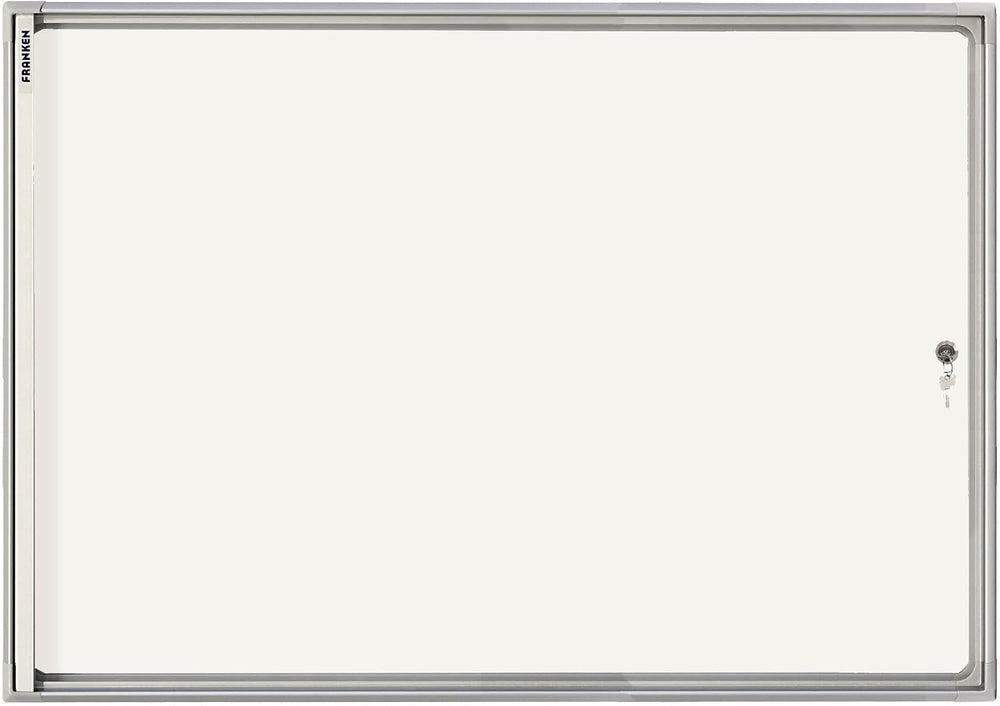 Franken FSA1 Flat Display 1 x ISO A4, Aluminium Frame 8X A4 White