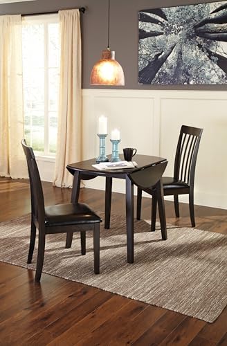 Signature Design by Ashley Hammis Dining Chair, Set of 2, Dark Brown