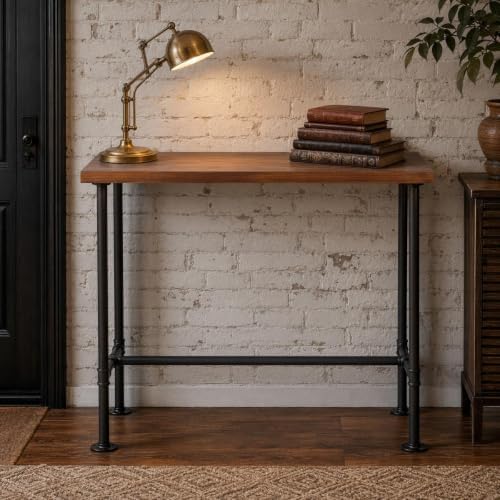 LOKKHAN Rectangular Dining Table for 4, (47.3" L x 41.3" H x 23.6&q...