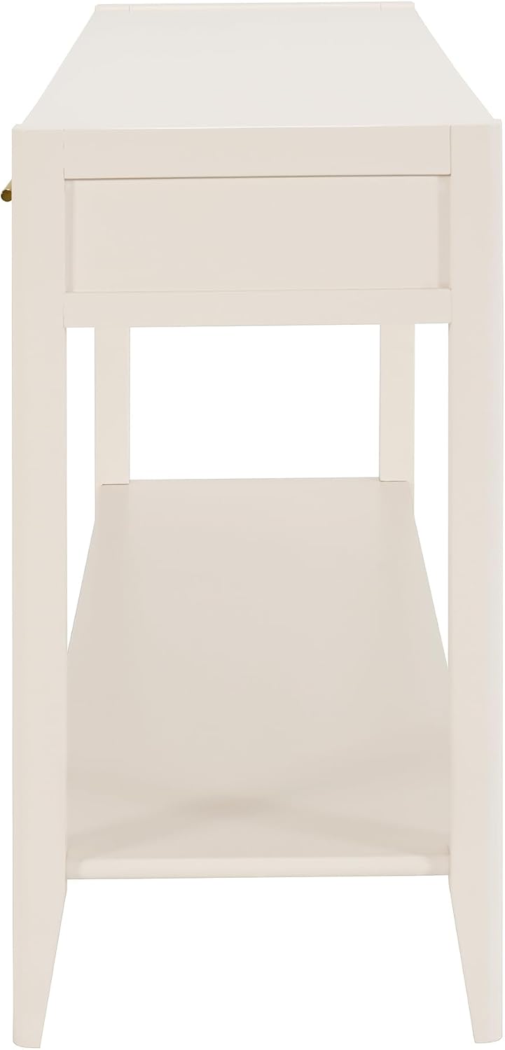 Knocbel Entryway Console Table with 3 Vertical Stripe Drawers and Storage Bot...