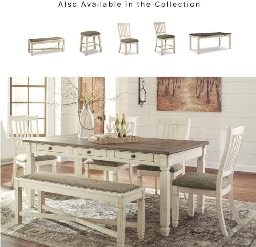 Signature Design by Ashley Bolanburg 6-Person Farmhouse Dining Table