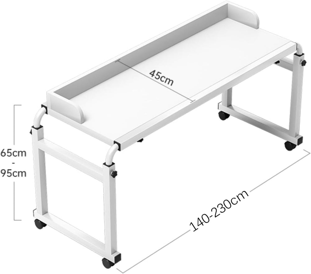 Adjustable Overbed Table - Height Length Adjustable Medical Overbed Table,Que...