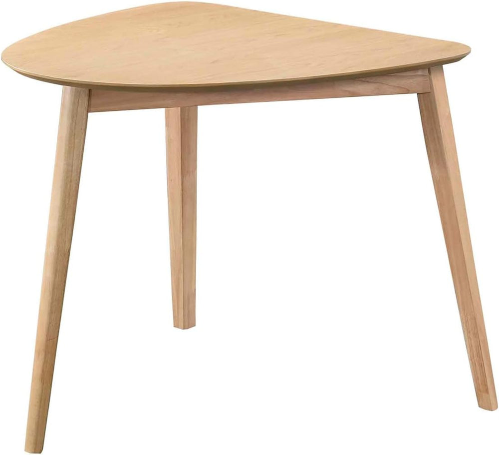Acanva Modern Small Triangle Dining Room Table for Kitchen Compact Space, Far...