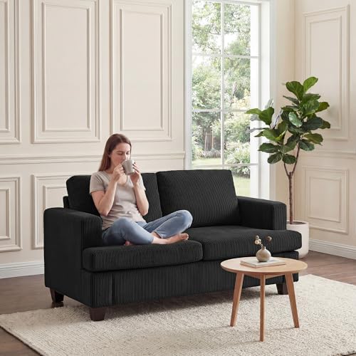 Apicizon Loveseat & 3 Seater Sofa Sets, 89" Couch Sofa Set for Livin...