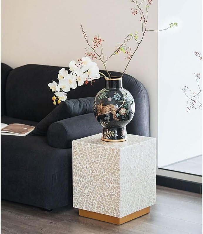Sofa Side Table Light Luxury Shell Side Table Living Room Sofa Coffee Corner ...