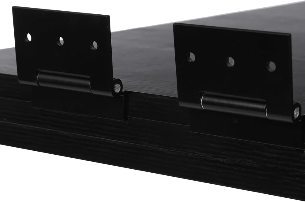 Wall Mounted Folding Table, Solid Wood Multi-Layer Fold Down Desk 132lbs Load...