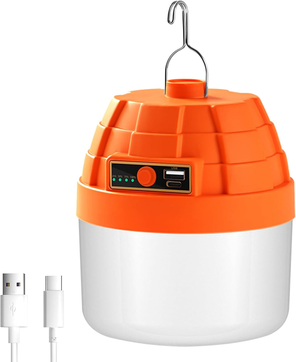 Rechargeable Portable LED Camping Lantern,3000LM,10000mAh PowerBank, LED Tent...