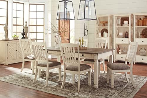 Signature Design by Ashley Bolanburg 6-Person Farmhouse Dining Table