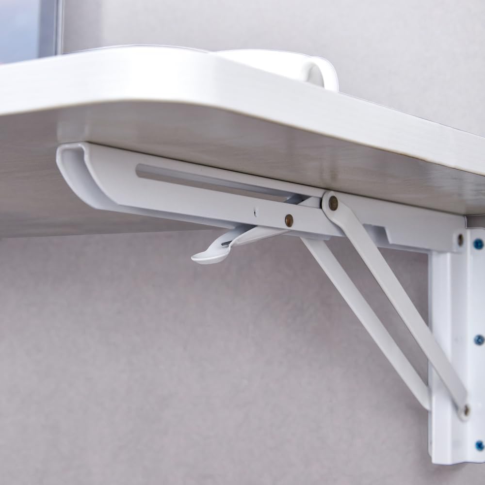 ZOEDO Wall Mounted Folding Table, Floating Desk for Laundry Room, Fold Down T...