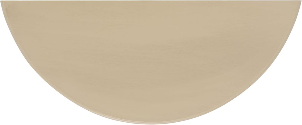 SAFAVIEH Furniture - Tinsley Half-Round Console Table - Sand - Solid Wood - F...