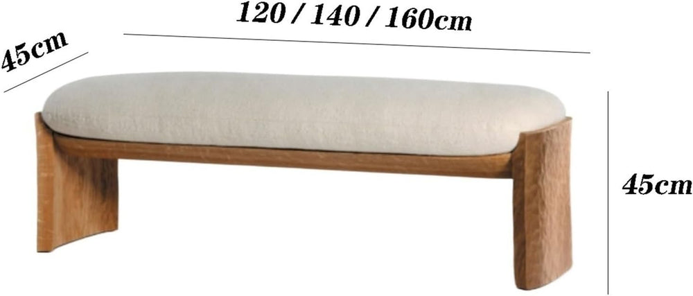 Modern Hotel Bedroom Bedside Stool Cloakroom Shoe Living Room Wooden Leisure ...