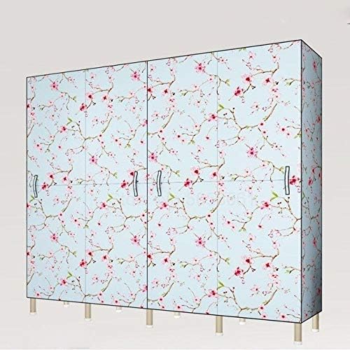 Detachable Wardrobe Steel Frame Thicken Bold Folding Full Hanging Fabric Simp...