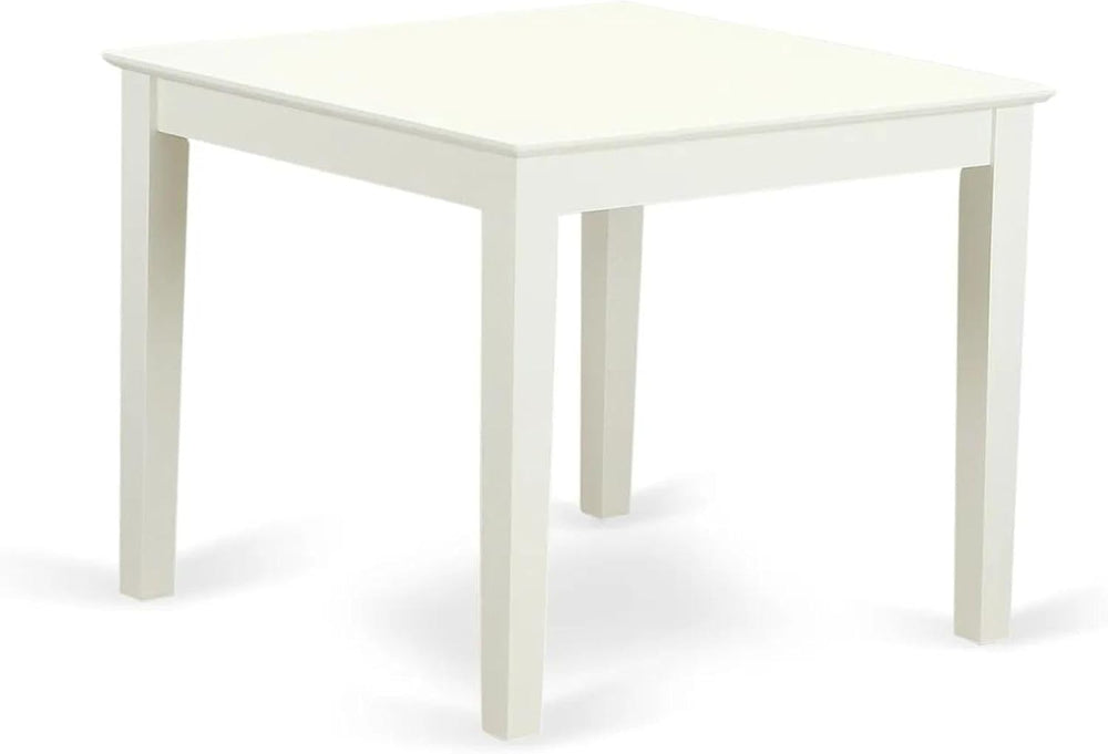 East West Furniture OXT-LWH-T Oxford Square Dining Room Table for Small Space...