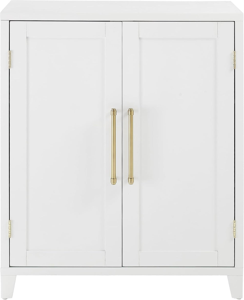Crosley Furniture Roarke Stackable Kitchen Pantry Storage Cabinet with Doors ...