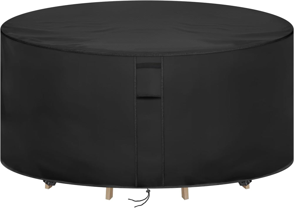 Round Patio Furniture Covers Waterproof, 96" Dia x 44" H