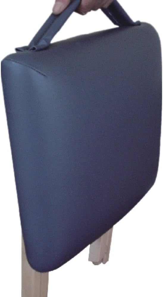 Master Massage Wooden Handy/Folding Massage Stool Royal Blue