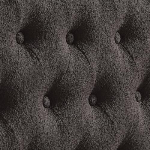 24KF Boucle Upholstered Tufted Button Queen Headboard and Comfortable Fashion...