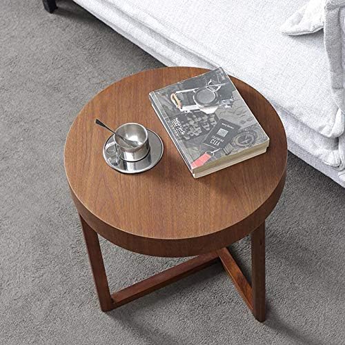 Telephone Table, Round Small Side Table,Sofa Corner end Table,Telephone Solid...