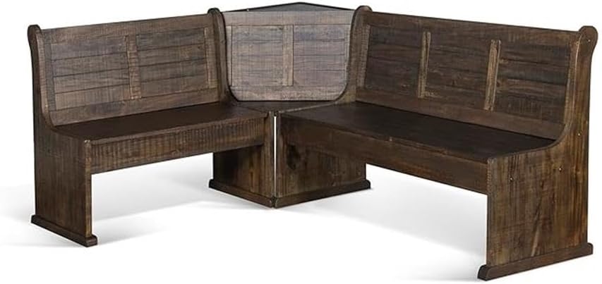 Pemberly Row 4-Pieces Dining Set Wood, Rectangular in Cherry (36" H x 75...