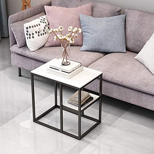 Telephone Table, Sofa Side Table Telephone Table Corner Table 2 Tier Storage ...