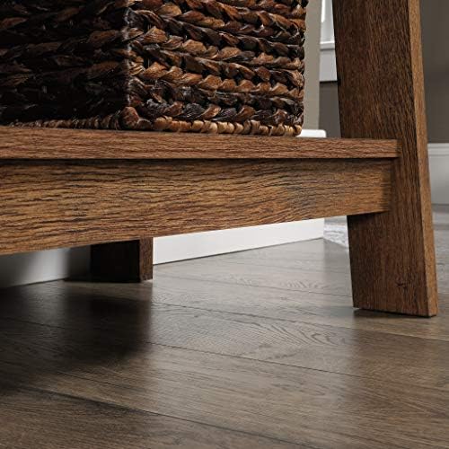 Sauder Trestle 5-Shelf Bookcase/ Book Shelf, Vintage Oak finish