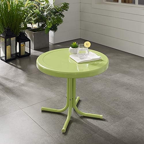 Crosley Furniture Griffith Retro Metal Outdoor Side Table
