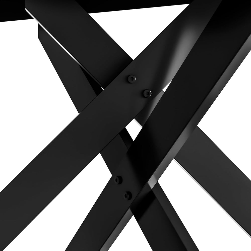 Modern Dining Table for 4-6 People, 51" Rectangle Dining Room Table with...