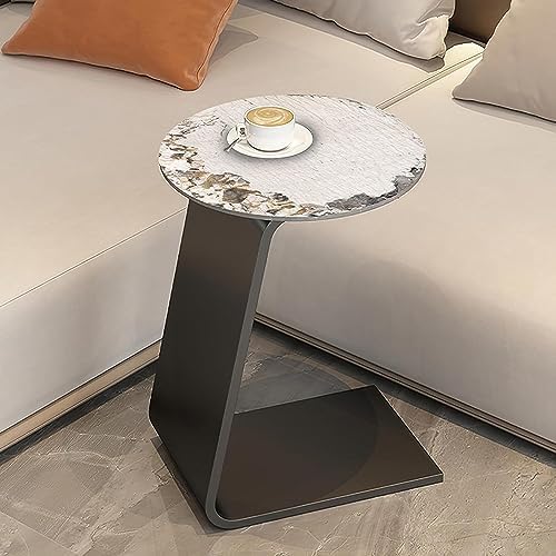 End Table Creative End Table Slate Carbon Steel Coffee Table Unique Side Tabl...