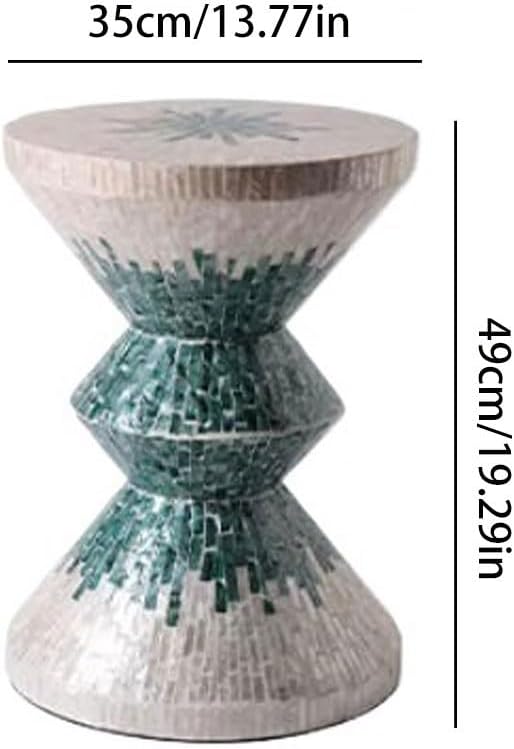 Tiny Side Table Home Living Room Decoration Sofa with Some Creative Turquoise...